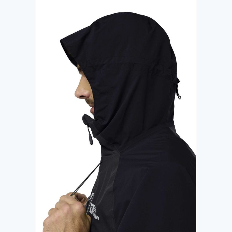 Jachetă de ploaie Jack Wolfskin Eagle Peak 2L phantom 3