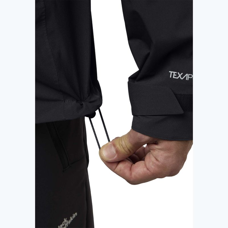 Jachetă de ploaie Jack Wolfskin Eagle Peak 2L phantom 8