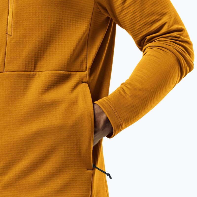 Hanorac pentru bărbați Jack Wolfskin Kolbenberg Hooded Fz safflower 5