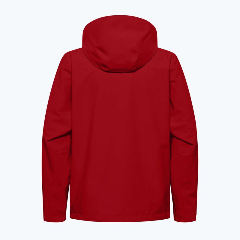 Geacă de ploaie pentru bărbați Jack Wolfskin Trailtime 2L adrenaline red 7