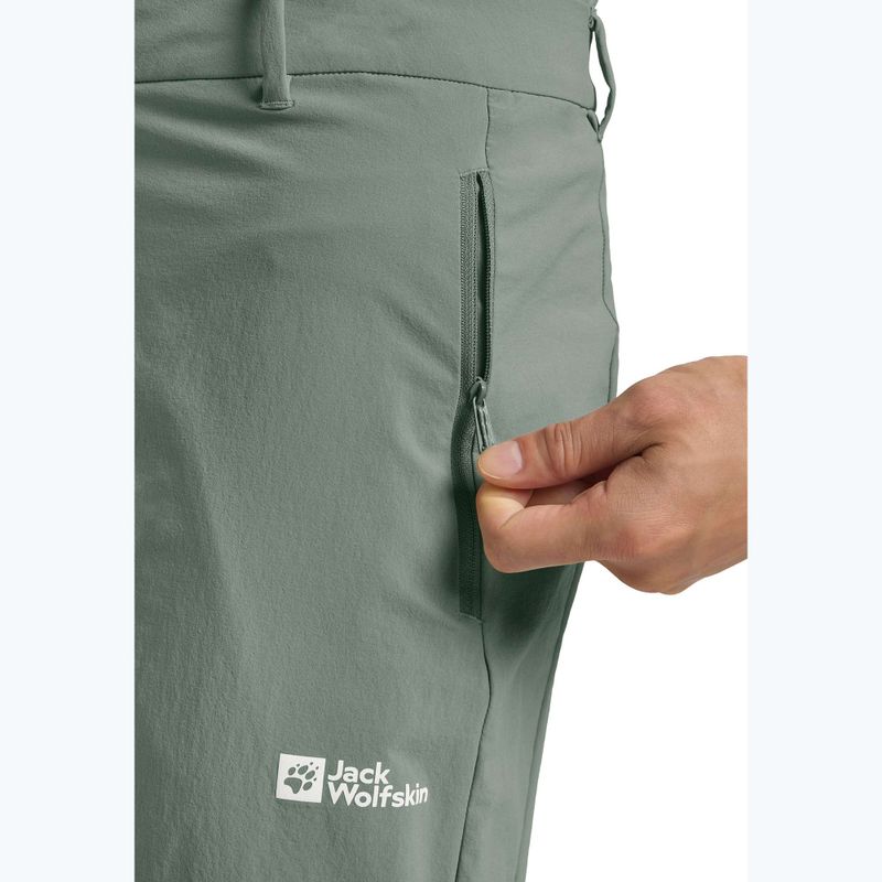 Pantaloni de trekking pentru bărbați Jack Wolfskin Hikeout slate green 5