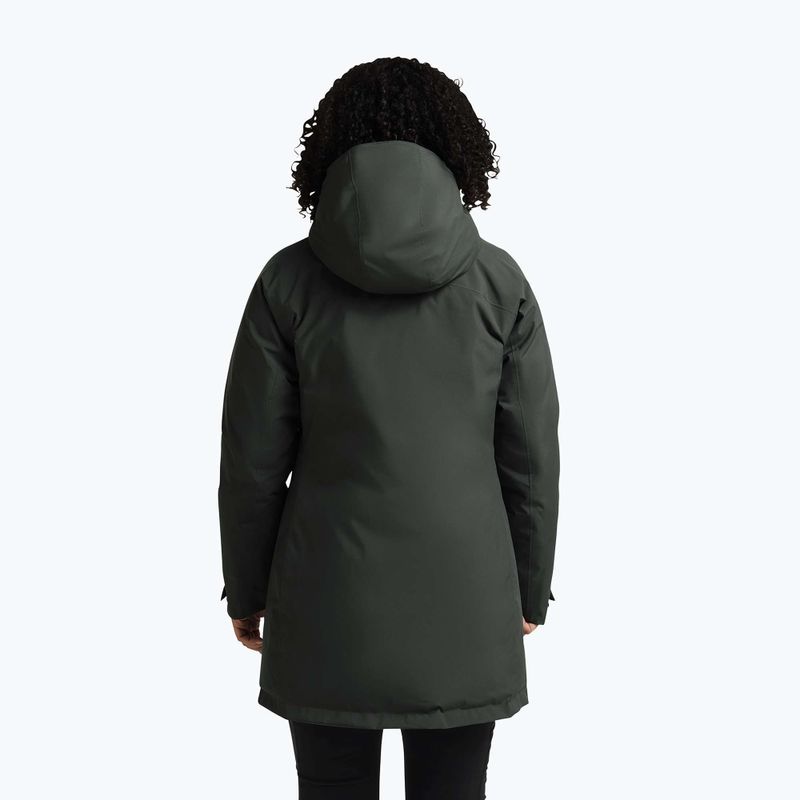 Geacă cu puf pentru femei Jack Wolfskin Icecape 2L Down Ins Rds slate green 3