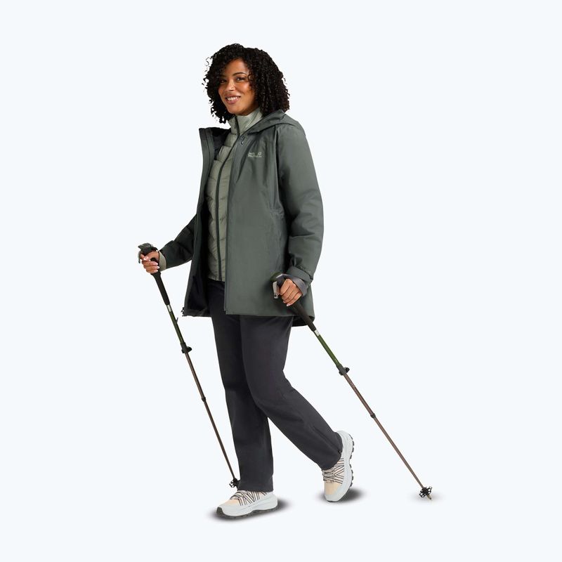 Încălțăminte de drumeție pentru femei Jack Wolfskin Wild Hike Texapore Mid oyster 9