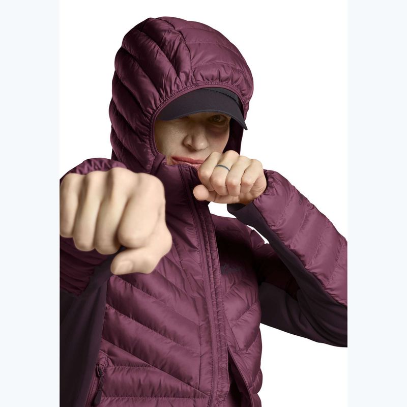Geacă izolată pentru femei Jack Wolfskin Routeburn Pro Ins raisin 5