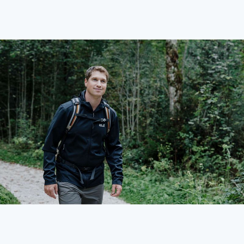 Geacă softshell pentru bărbați Jack Wolfskin Skyvail phantom 11