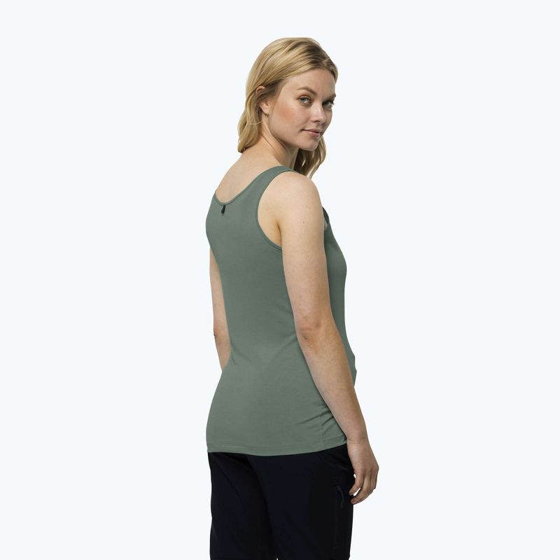 Tricou de trekking pentru femei Jack Wolfskin Pack & Go Tank verde 1807283 2