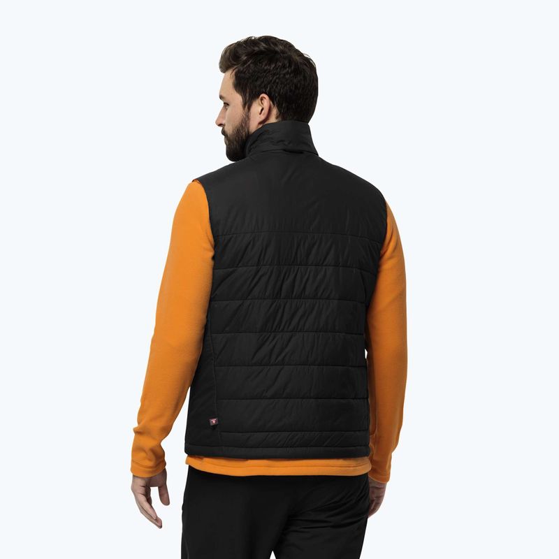 Jack Wolfskin bărbați de drumeție fără mâneci Lapawa Ins negru 2