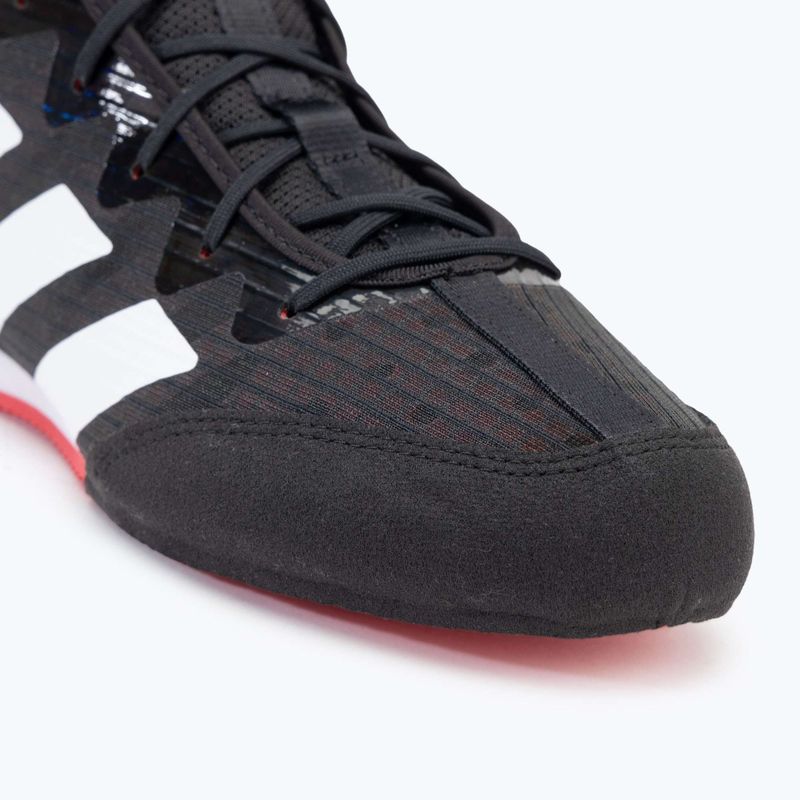 Încălțăminte de box adidas Box Hog 4 core black/cloud white/pure ruby 7