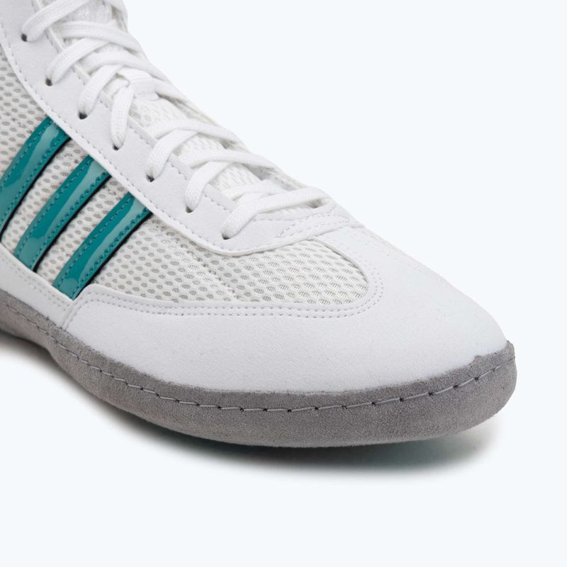 Încălțăminte de box adidas Combat Speed.4 footwear white/purple team/grey three 7