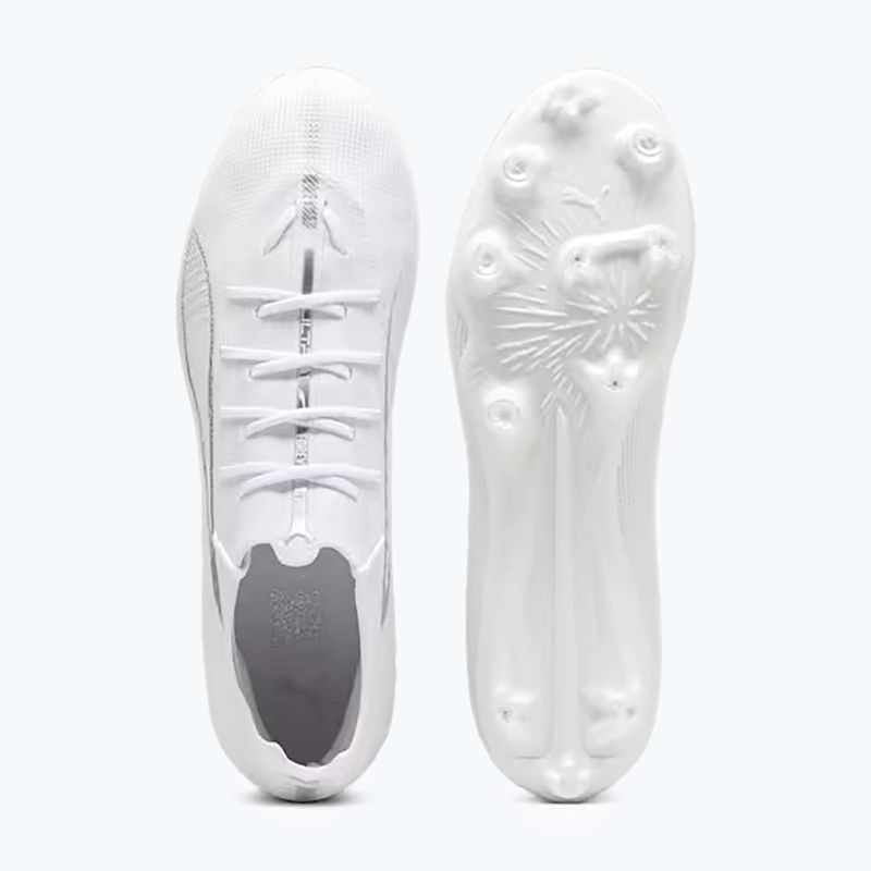 PUMA Ultra 5 Pro FG/AG ghete de fotbal puma alb/puma alb 11