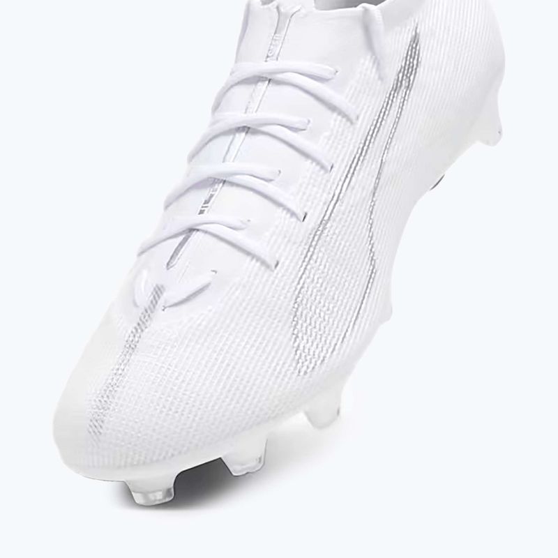 PUMA Ultra 5 Pro FG/AG ghete de fotbal puma alb/puma alb 12