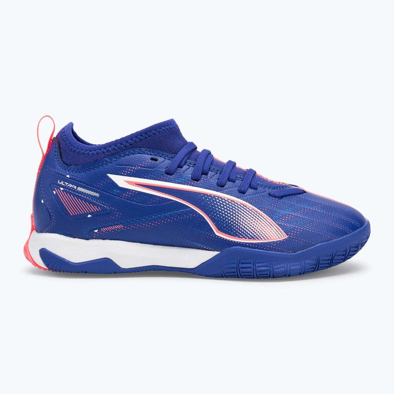 Încălțăminte de fotbal pentru copii PUMA Ultra 5 Match It + Mid Jr lapis lazuli/puma white/sunset glow 2