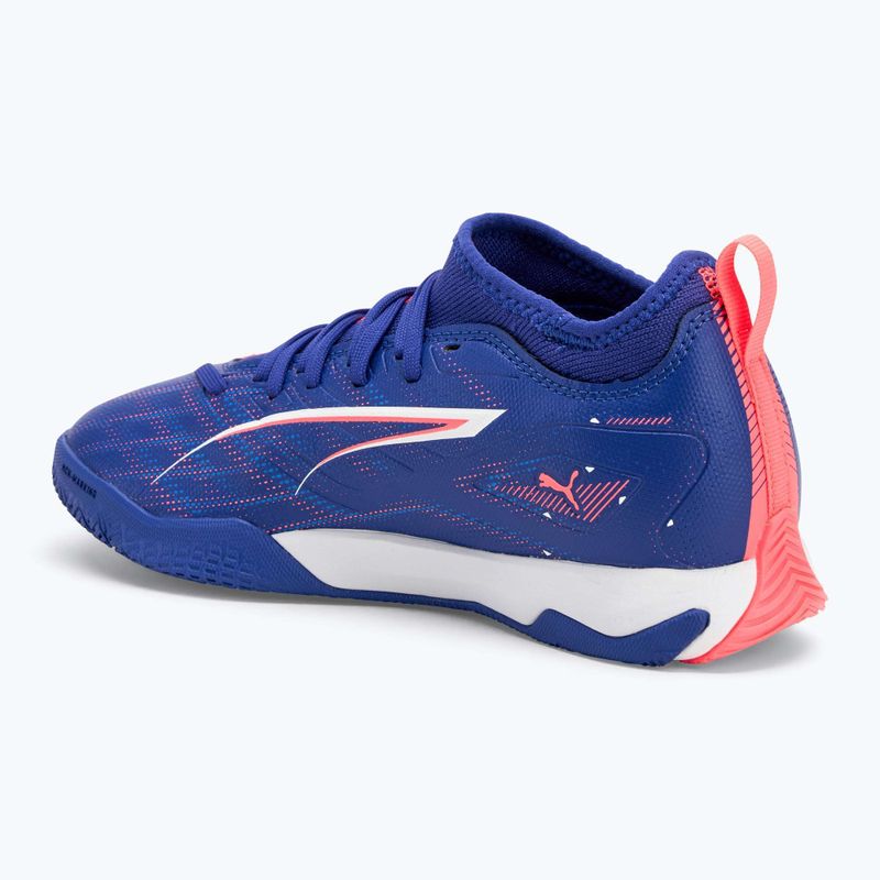 Încălțăminte de fotbal pentru copii PUMA Ultra 5 Match It + Mid Jr lapis lazuli/puma white/sunset glow 3