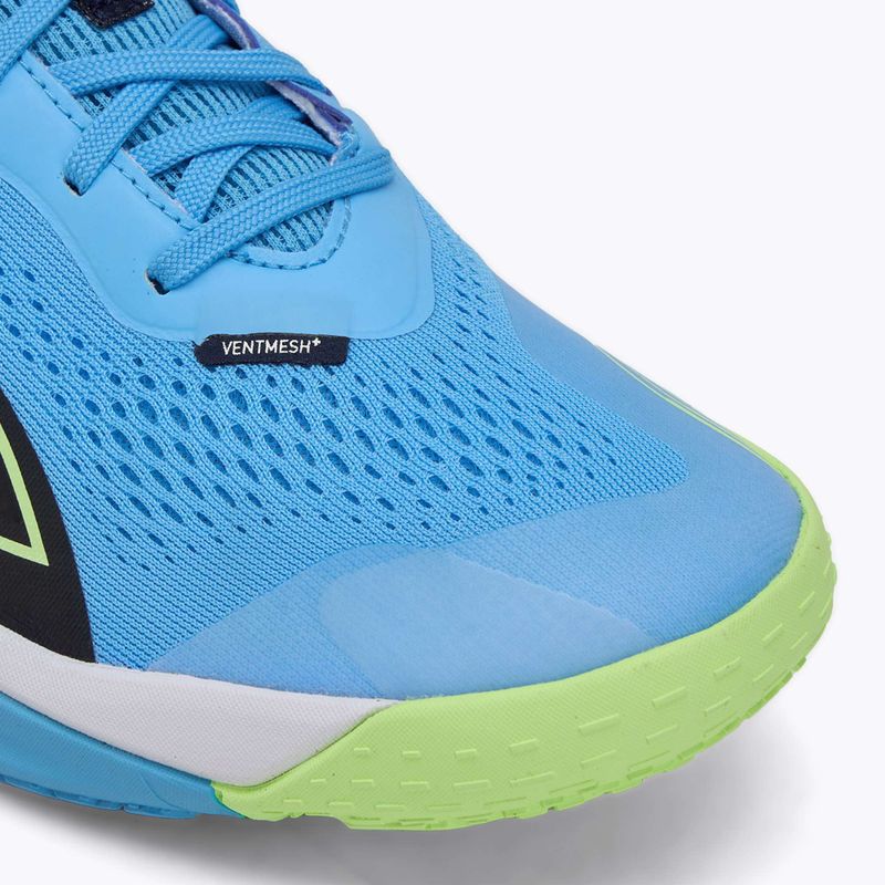 Încălțăminte de sporturi pentru interior pentru bărbați PUMA Solarstrike III luminous blue/club navy/fizzy apple 7