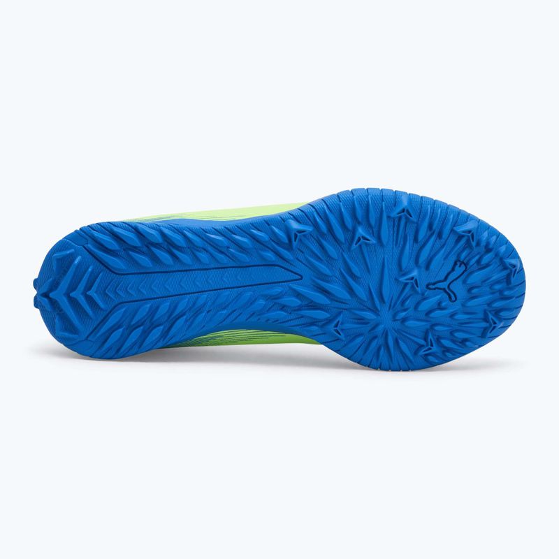 PUMA Ultra 5 Play TT Jr fizzy apple/puma alb ghete de fotbal pentru copii 4