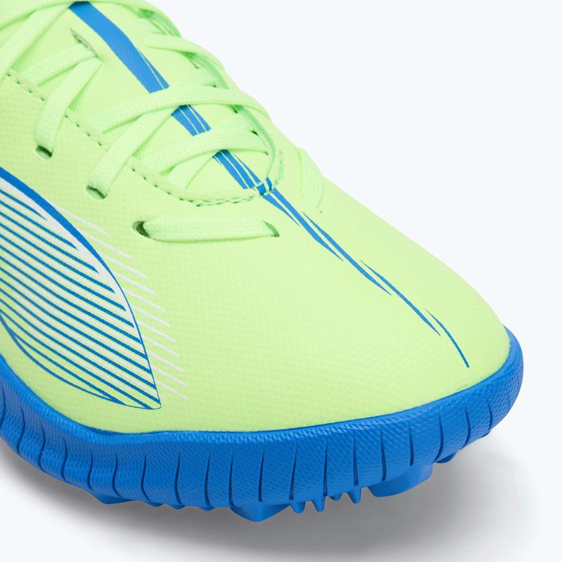 PUMA Ultra 5 Play TT Jr fizzy apple/puma alb ghete de fotbal pentru copii 7