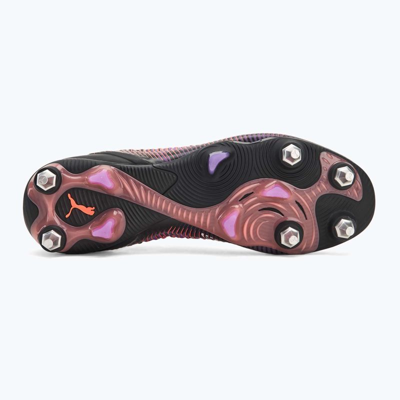 Încălțăminte de fotbal pentru bărbați PUMA Future 8 Ultimate MxSG puma black/puma white/glowing red 4