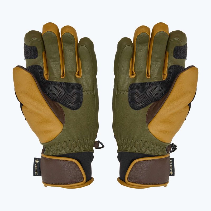 Mănuși de schi pentru bărbați  ZIENER Guard GTX + Gore Grip PR alpine dark/brown 3