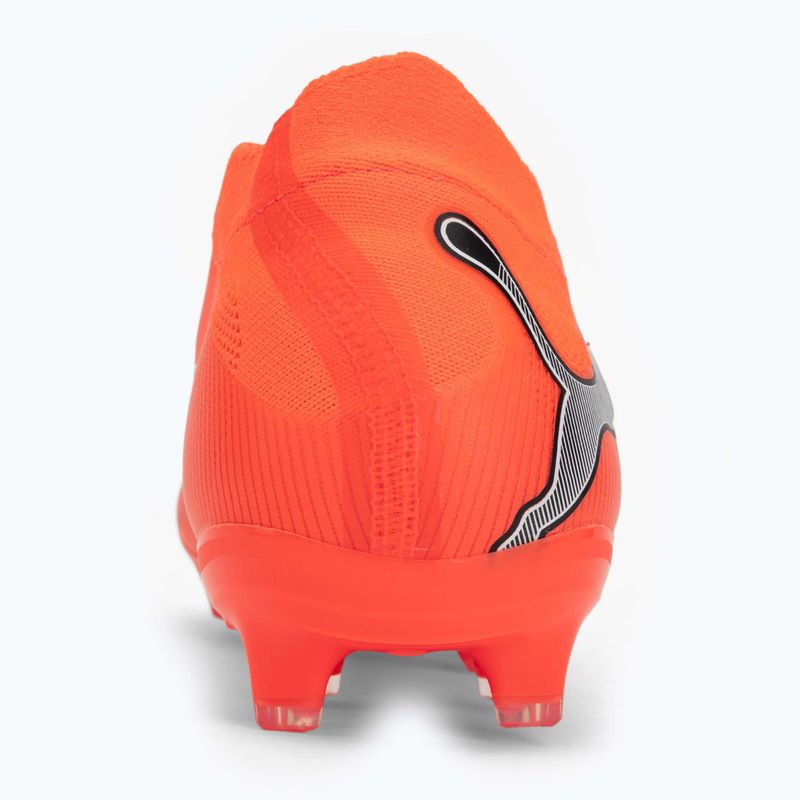 Încălțăminte de fotbal pentru copii PUMA Future 9 Pro FG/AG Jr glowing red/puma white/puma black/puma silver 6