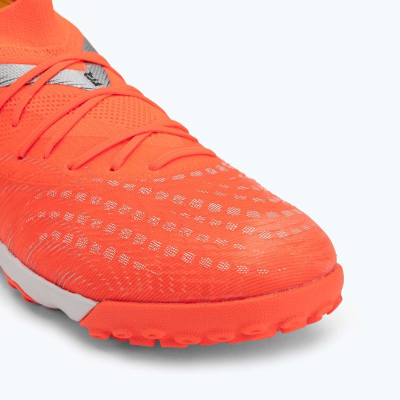 Încălțăminte de fotbal PUMA Future 9 Match TT glowing red/puma white/puma black/puma silver 7