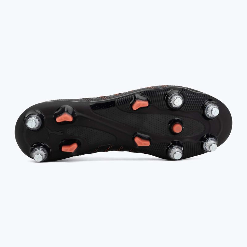 Încălțăminte de fotbal PUMA Future 9 Match MxSG puma black/glowing red/strong grey 4