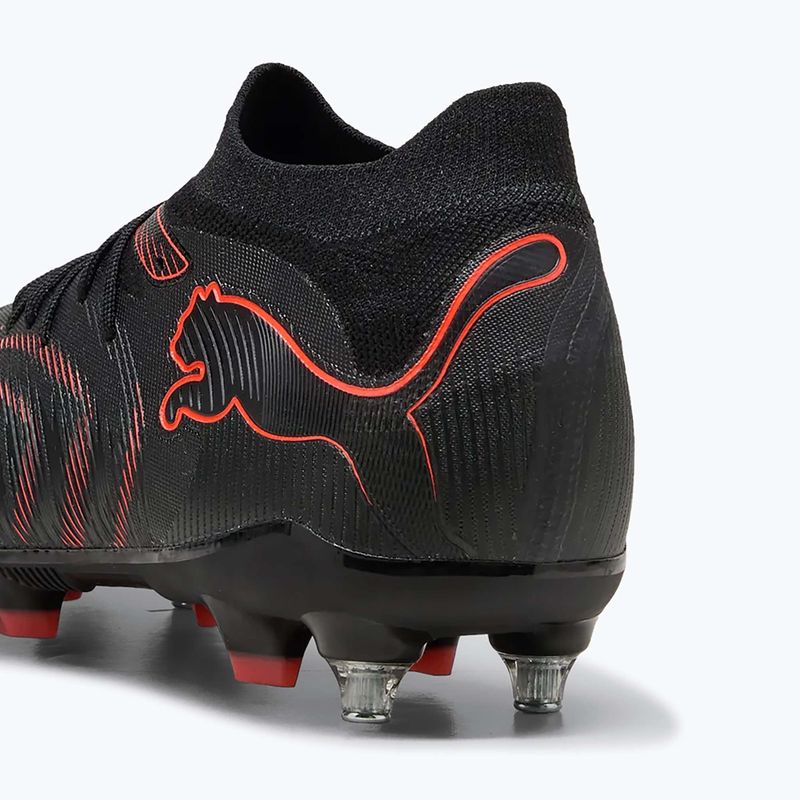 Încălțăminte de fotbal PUMA Future 9 Match MxSG puma black/glowing red/strong grey 9