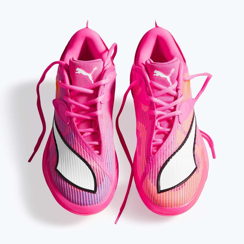 Încălțăminte de baschet PUMA All-Pro NITRO 2 Showtime poison pink/bright aqua/lime squeeze 11