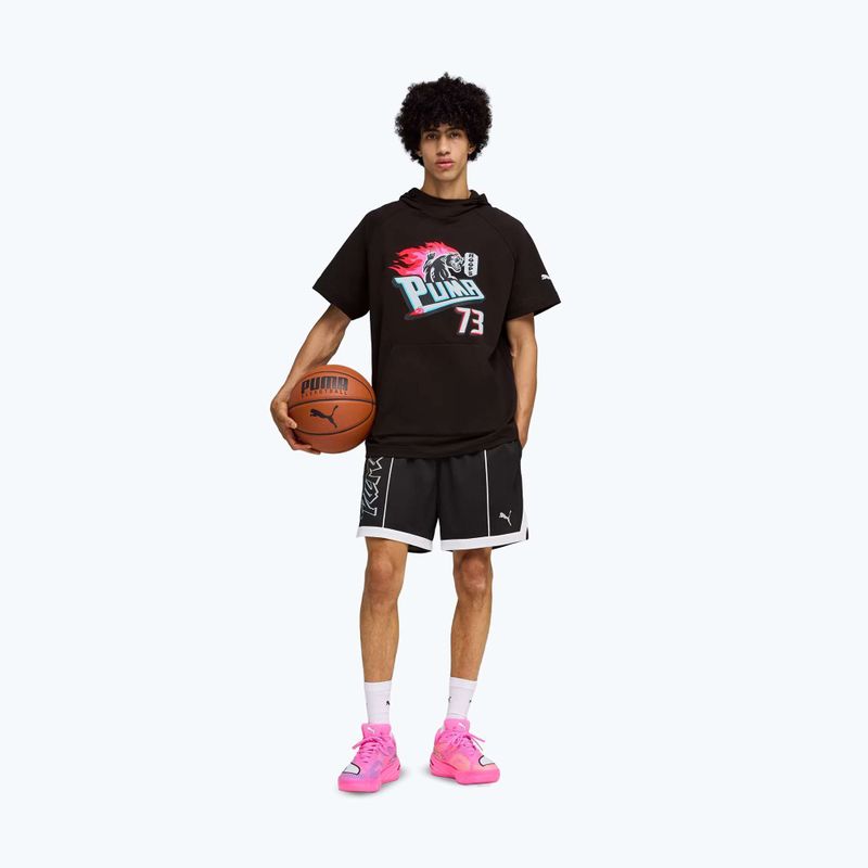 Încălțăminte de baschet PUMA All-Pro NITRO 2 Showtime poison pink/bright aqua/lime squeeze 14