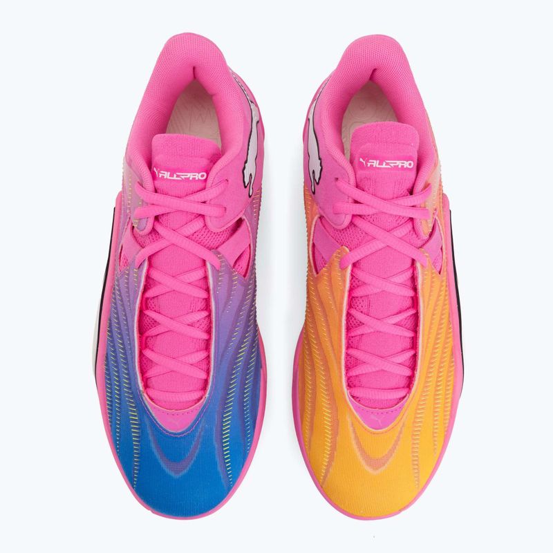 Încălțăminte de baschet PUMA All-Pro NITRO 2 Elite poison pink/ultra blue/lime squeeze 5