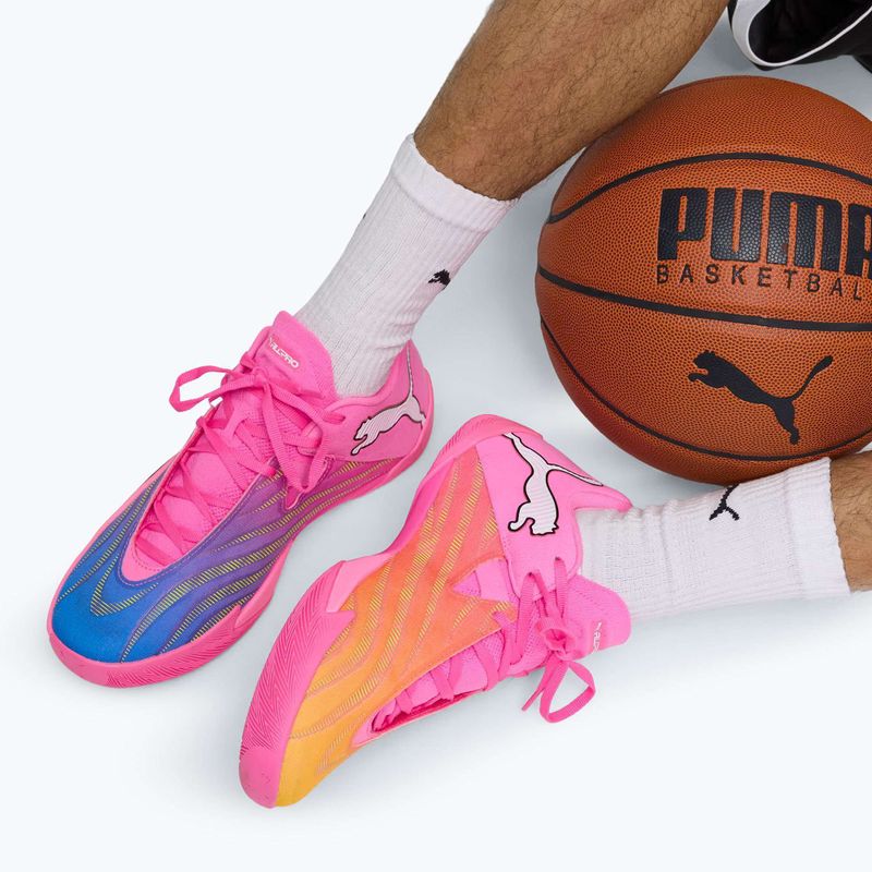 Încălțăminte de baschet PUMA All-Pro NITRO 2 Elite poison pink/ultra blue/lime squeeze 13