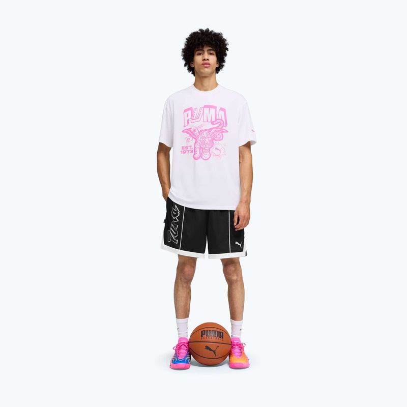 Încălțăminte de baschet PUMA All-Pro NITRO 2 Elite poison pink/ultra blue/lime squeeze 14