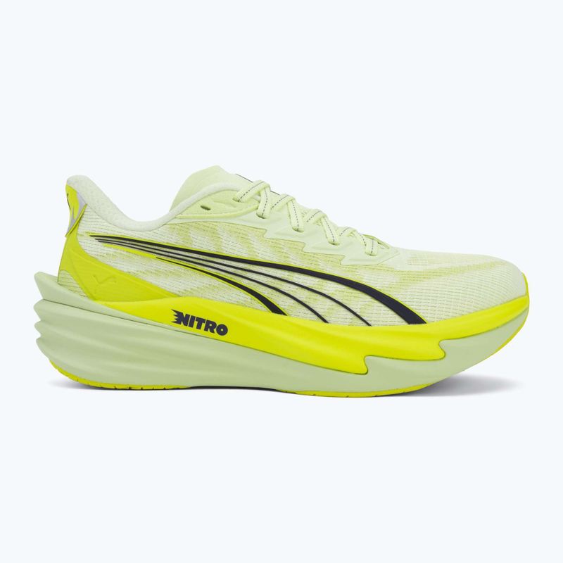 Încălțăminte de alergare pentru femei PUMA Deviate Nitro 4 green 2