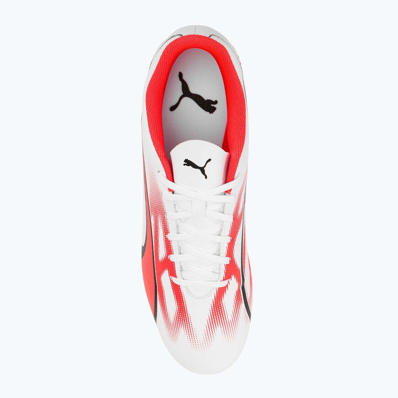 Cizme de fotbal PUMA Ultra Play MXSG pentru bărbați puma alb/puma negru/fire orchid 6