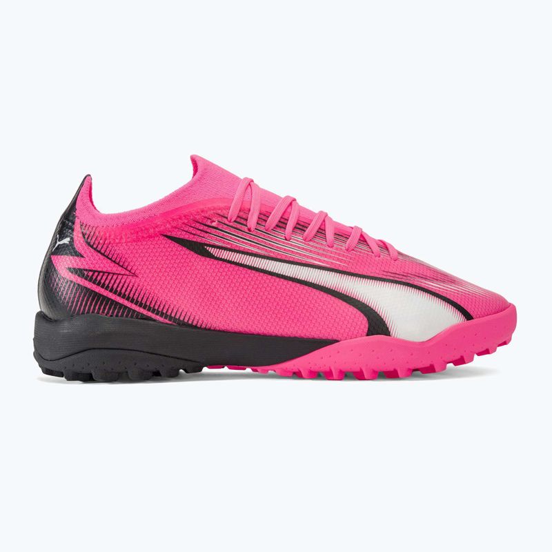 Încălțăminte de fotbal PUMA Ultra Match TT poison pink/puma white/puma black 2