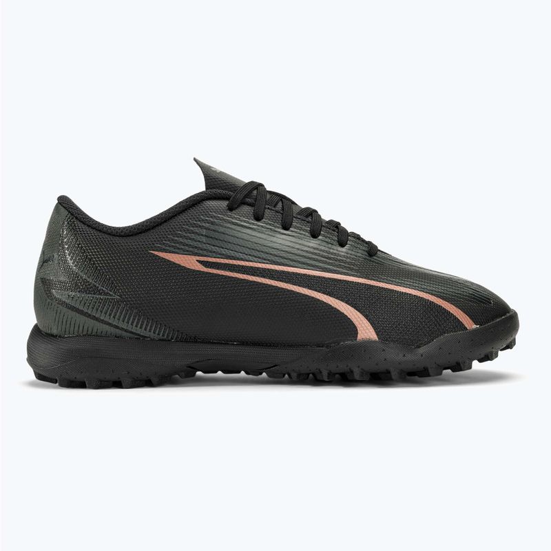Încălțăminte de fotbal pentru copii PUMA Ultra Play TT Jr puma black/copper rose 2