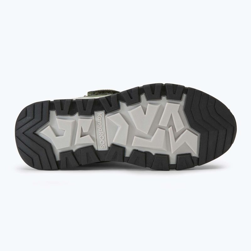 Ghete pentru juniori KangaROOS K-MJ Edison EV RTX SL olive / limetta dino 4