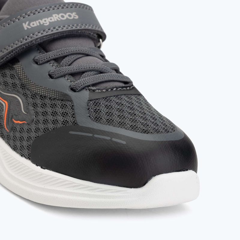 Încălțăminte pentru copii KangaROOS K-RDI Pebble EV steel grey/neon orange 7
