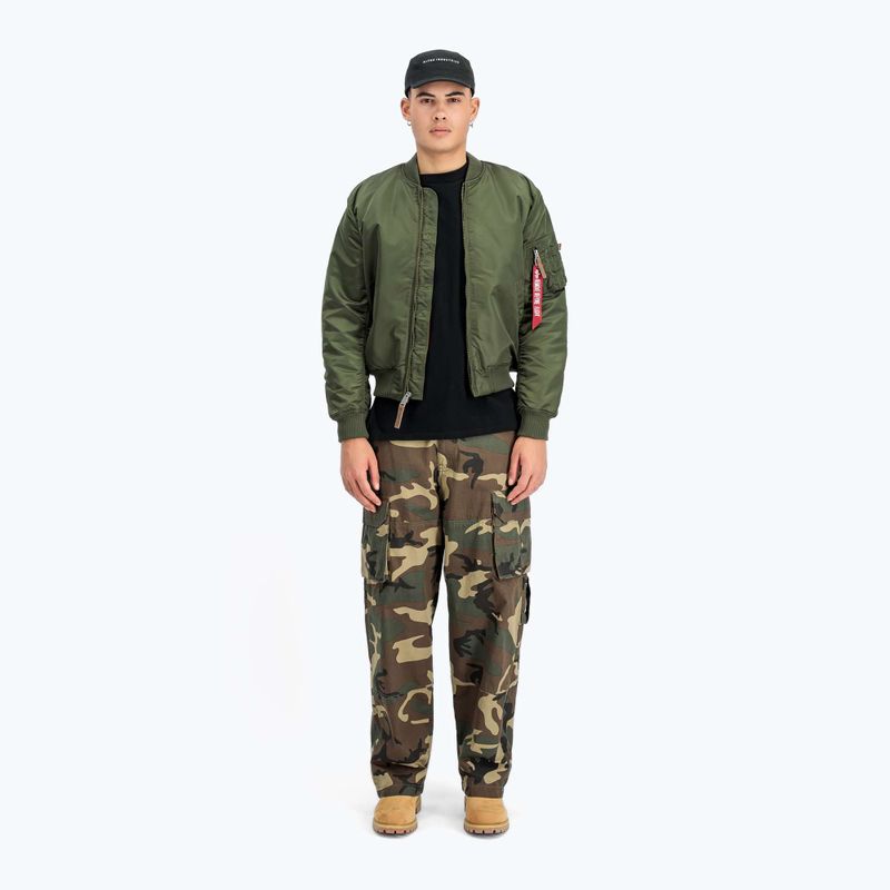 Geacă pentru bărbați Alpha Industries MA-1 VF 59 Vintage Fit Bomber dark green 2