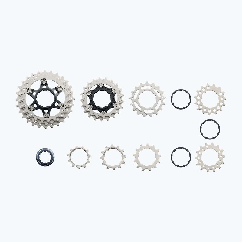 Shimano Ultegra CS-R8000 11-28 viteze casetă de bicicletă argintie ICSR800011128 3