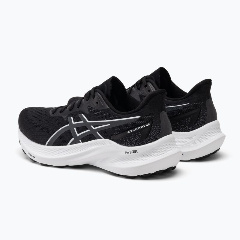 ASICS femei ASICS pantofi de alergare GT-2000 12 negru / Carrier Grey 4
