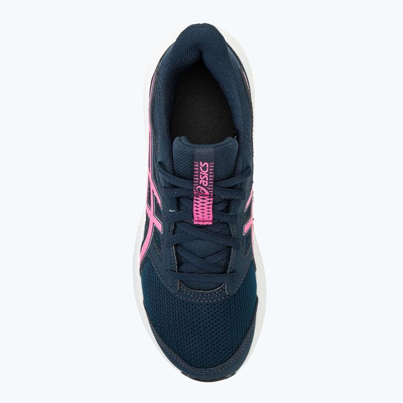 Încălțăminte de alergat pentru copii ASICS Jolt 4 GS french blue/hot pink 5