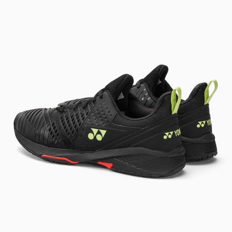 Încălțăminte de tenis pentru bărbați YONEX Sonicage 3 neagră STMSON32 3
