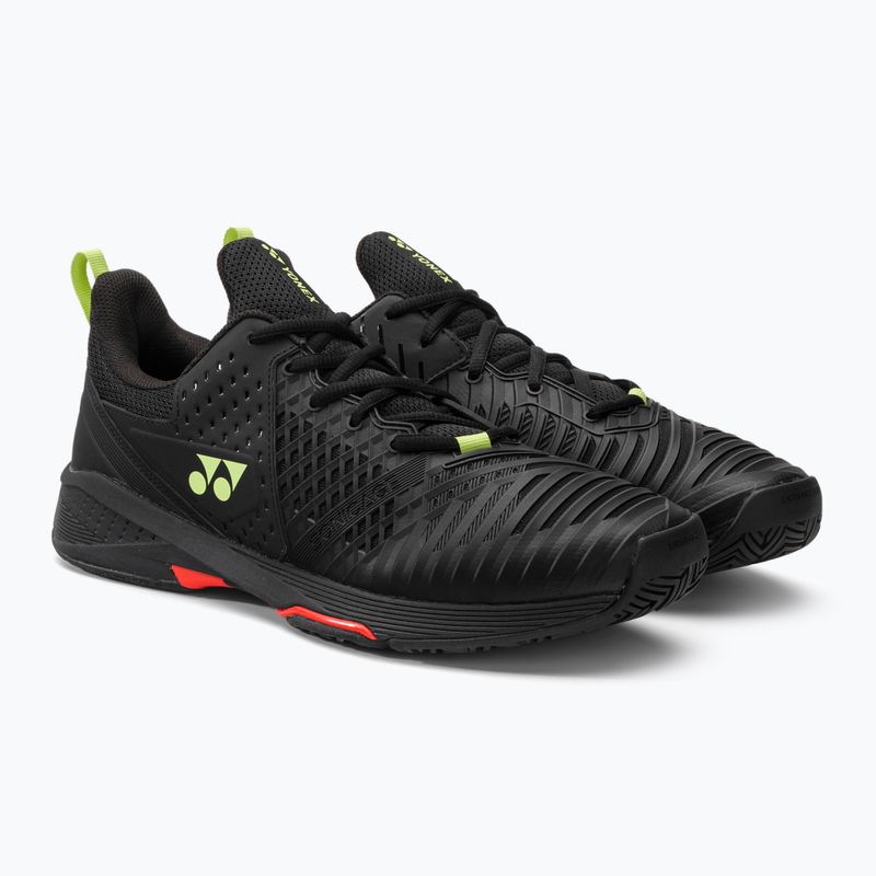 Încălțăminte de tenis pentru bărbați YONEX Sonicage 3 neagră STMSON32 4