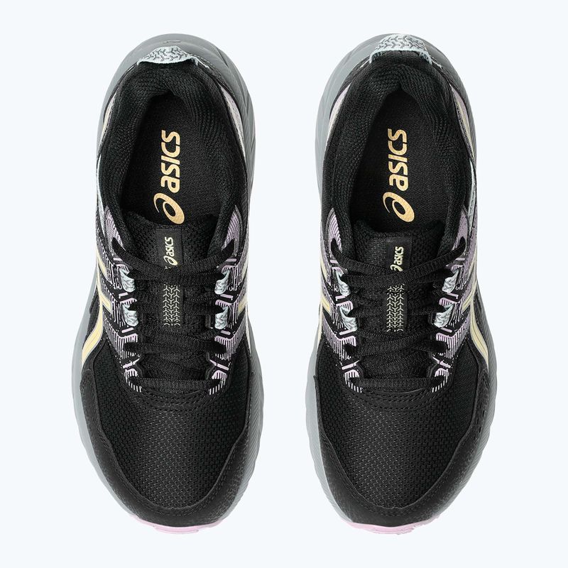 Încălțăminte de alergare pentru copii ASICS Gel-Venture 9 GS black/light orange 12