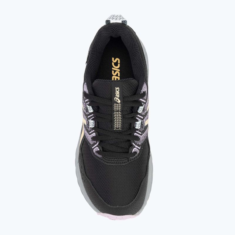 Încălțăminte de alergare pentru copii ASICS Gel-Venture 9 GS black/light orange 5