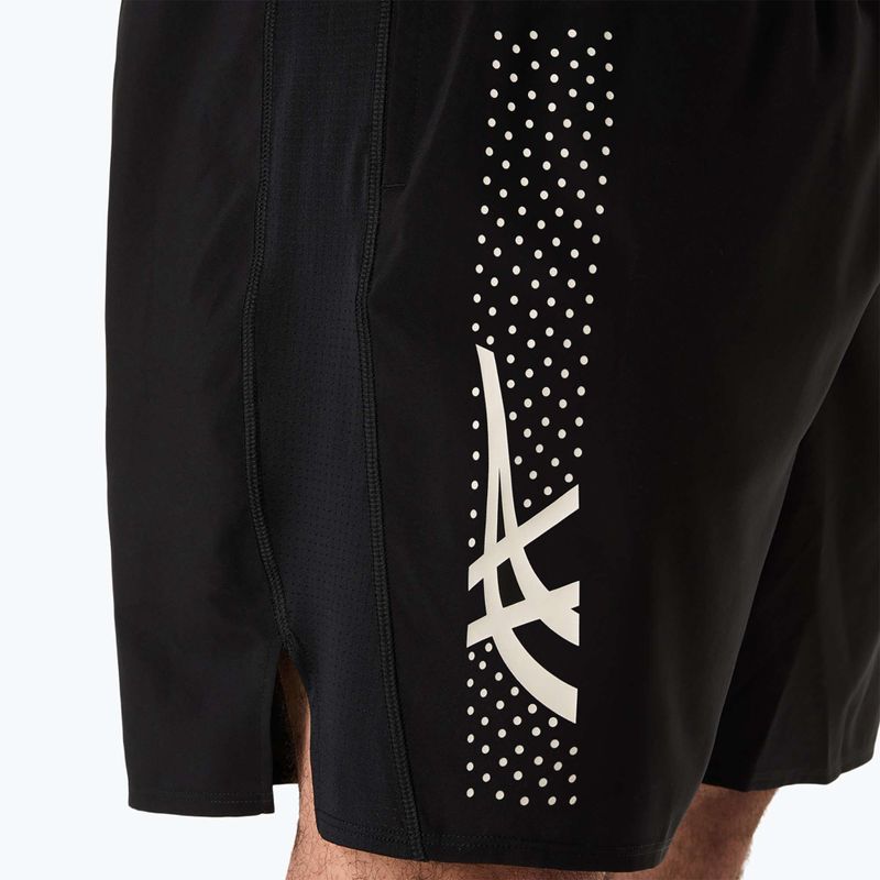 Pantaloni scurți de alergare pentru bărbați ASICS Icon 7IN performance black 6