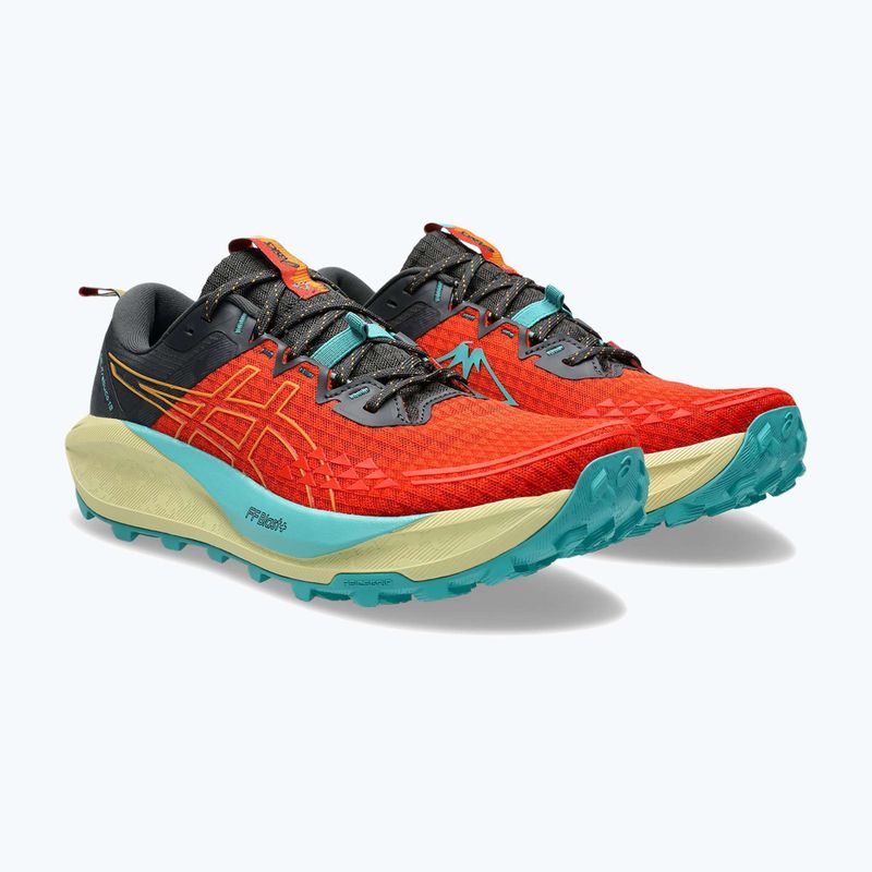 Încălțăminte de alergare pentru bărbați ASICS Gel-Trabuco 13 piquant orange/sandstorm 10