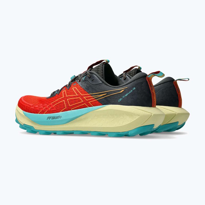 Încălțăminte de alergare pentru bărbați ASICS Gel-Trabuco 13 piquant orange/sandstorm 11