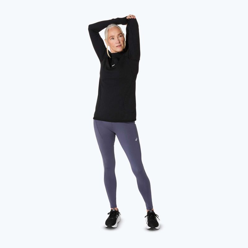 Longsleeve de alergare pentru femei ASICS Road Winter Seamless performance black 8