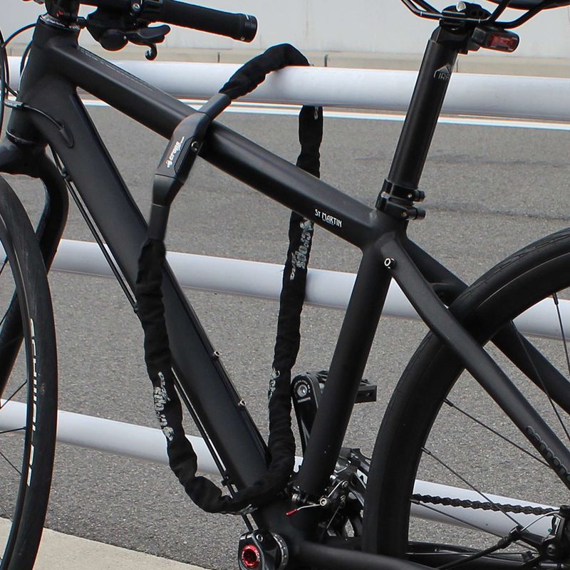 Blocaj pentru biciclete Crops K4-66 negru CP-K4-66-AL-01 2